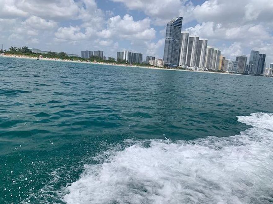 3/2 waterfront home features panoramic intracoastal & pool view in gated community of Eastern Shores available for rent. Home features ample natural light, new nautical decor with private laundry room. 15 minute walk to the beach & diagonally across from Oleta State Park. Eastern Shores is steps from Ipic Theater, Winn Dixie, TJMAX, Duffys, bank, houses of worship etc. Centric locale is  under 7 minutes to Sunny Isles, Aventura & Bal Harbor. Rental minimum 6 months Association approval required. Interview can be virtual. 2 assigned parking spaces!