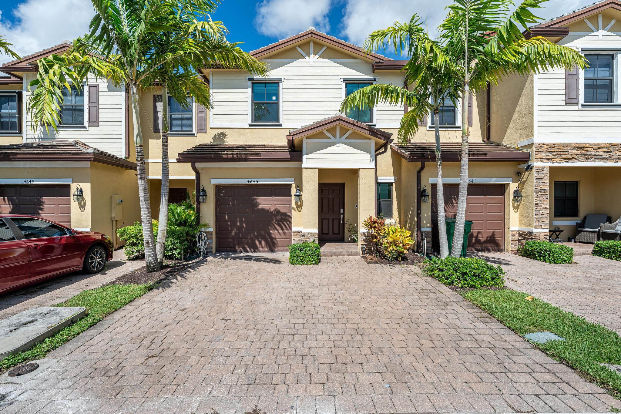 Welcome to beautiful READY TO MOVE IN Townhouse with 2 Beds/ 2.5 baths and A Den located in Desirable PALOMINO LAKE. With Freshly new paint and Impact Windows to add extra security. Located near highways, shopping, dining, and top-rated schools. No HOPA. Minimum 1-year lease allowed is perfect for home owner or investors! Come to see it for yourself. This Wont last long.