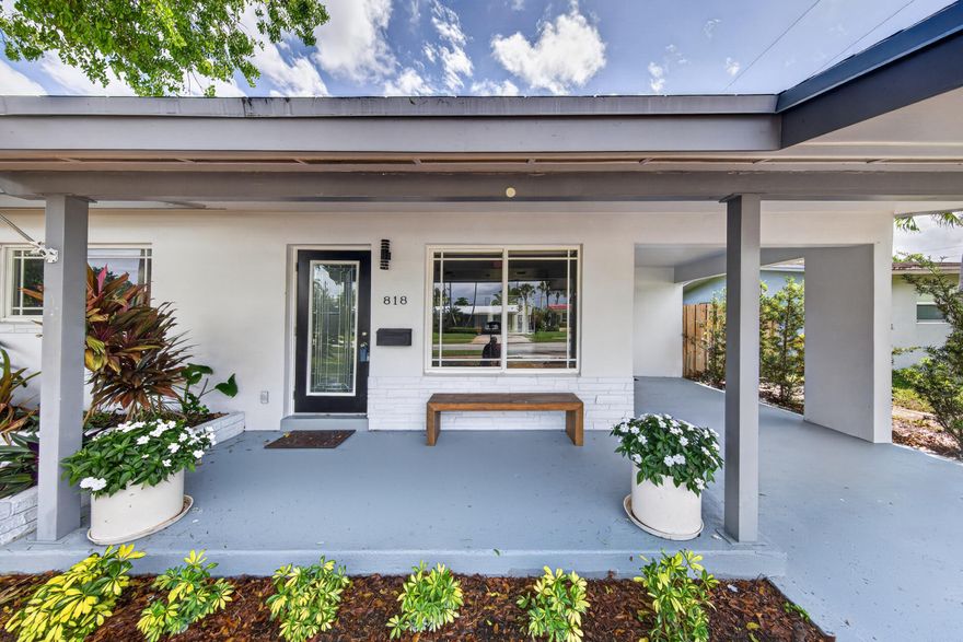 Nice house ready for a NEW owner --- NEW stainless steel appliances, NEW A/C systems (March 2026), NEW pool pump and NEW vinyl liner (both in April 2026), all impact windows and doors. Kitchen has a modern rustic feel with epoxy and butcher block counter tops.  1950's original Terrazzo floors professionally restored in March 2026.  Washer and Dryer in separate Laundry/utility room off the Kitchen. Large Family/Florida Room with impact windows, leads out to the pool and generous yard, perfect for entertaining. Shingle roof replaced in 2018. Wonderful west Wilton Manors neighborhood, close to Mickel Park with playground, splash pad, field and picnic areas, also near Donn Eisele Park with kayak access. Location with easy access to I95.
