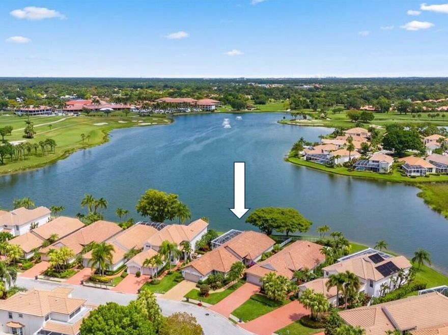 Unmatched views in all of PGA National! Welcome to this exceptional home in the highly sought-after Augusta Pointe community. This distinctive 4-bedroom, 3-bath residence, currently configured with the fourth bedroom as a dining area that features a beautifully designed layout with stunning lake and Championship golf course vistas. Major upgrades include a new roof (2020), A/C system (2019), full-house generator, and complete impact windows and doors, providing superior hurricane protection and year-round security. The kitchen and bathrooms have been thoughtfully renovated with modern finishes and fixtures. Step outside to your private retreat, complete with an extended screened patio and retractable wind sensor awning, all overlooking a truly breathtaking, one of a kind lake view  arguably the finest in PGA National. Inside, the home continues to impress with high-end enhancements throughout.