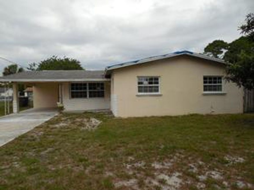 WOW, This 3 bedroom 2 bath pool home has a lot to offer. Galley style kitchen flows into spacious family room that opens to patio and pool area. Master bedroom host a master bathroom with a shower and tub combo. Large windows in the living room for extra sunlight. Inside laundry room. Carport for parking. Oversize lot for outside fun. This is a must see!!!