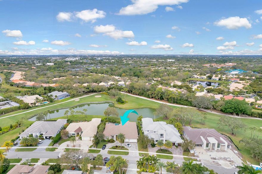 Gorgeous lakefront property in the award-winning Delaire Country Club, offering a serene and private living experience with no golf cart path and no traffic noise in the back. Enjoy the convenience of walking to the clubhouse from this stunning home. This one-story residence features soaring ceilings in every room and a covered lanai with automatic screens, perfect for outdoor living. The home is equipped with a whole-house natural gas generator, a tankless water heater, and three AC units, ensuring comfort and reliability. The open kitchen boasts a lake view, double oven and high ceilings. Impact windows throughout provide added security and peace of mind. The property includes a gorgeous pool, making it ideal for relaxation and entertaining. With four spacious bedrooms and four