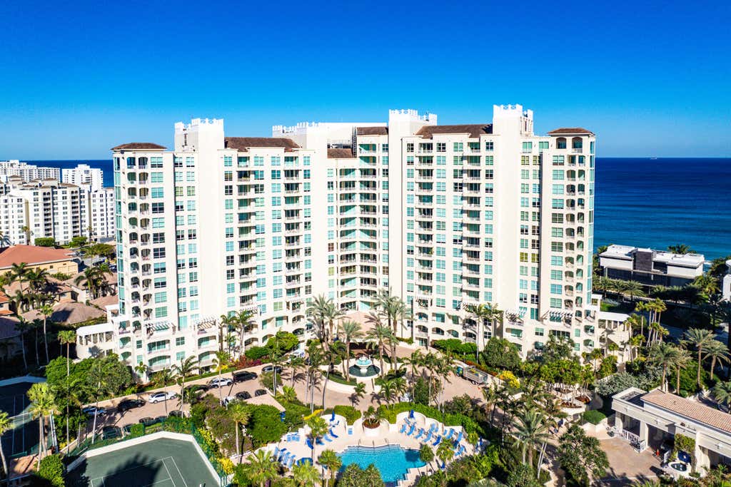 Photo of 3700 S OCEAN Boulevard #404, Highland Beach, FL 33487 (MLS # B26064058)