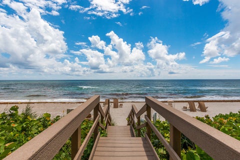 Tiny photo for 3700 S OCEAN Boulevard #404, Highland Beach, FL 33487 (MLS # B26064058)