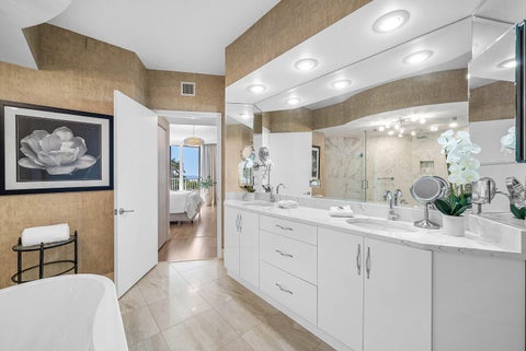 Tiny photo for 3700 S OCEAN Boulevard #404, Highland Beach, FL 33487 (MLS # B26064058)