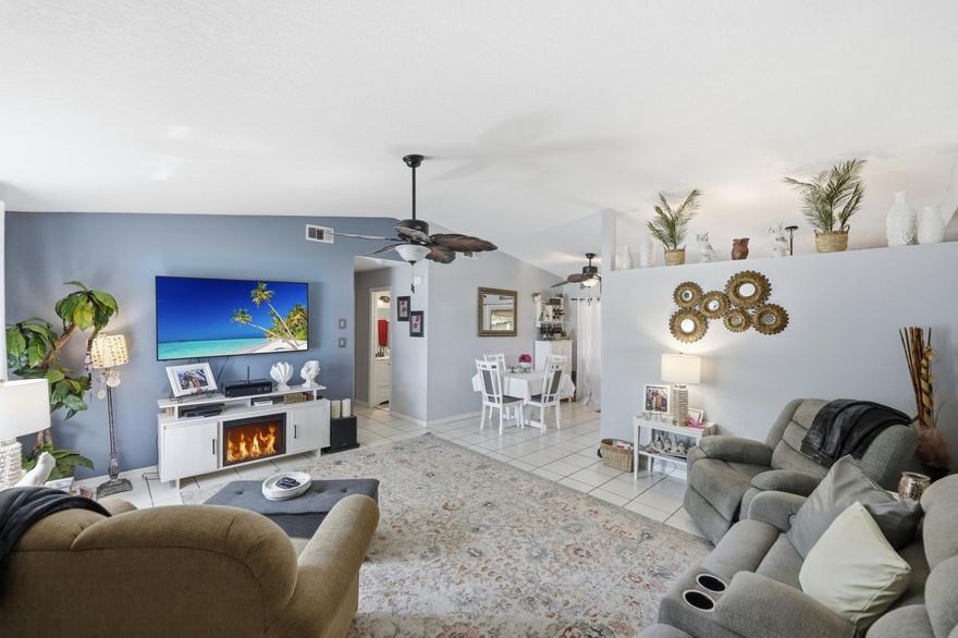 This well-maintained property features a 2025 AC, 2018 water heater, exterior HardiePlank cement board siding that provides durability and low upkeep. Enjoy a fenced in spacious backyard with a shed & lots of privacy, ideal for pets, entertainment, or creating your own outdoor paradise.  Heading back inside, there is lots of light, tile in main area & 1 yr old carpet in bedrooms, all appliances are included. Just minutes away from major highways and close to medical facilities, shopping centers, dining, and all the other essentials.  Do not miss your chance to own a property that offers comfort, convenience, and income potential all in one. Seller will replace roof prior to closing or offer a credit, with an acceptable offer.