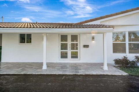 Tiny photo for 1478 NE 57TH Court, Fort Lauderdale, FL 33334 (MLS # B26054709)