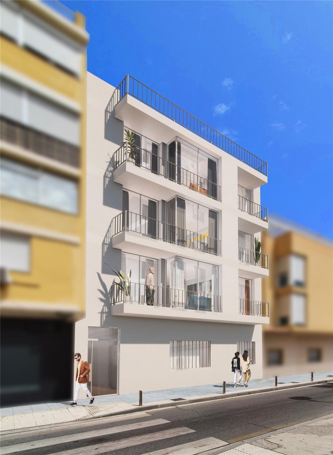 Discover this stunning new PENTHOUSE on the COSTA DEL SOL, ready August 2025. Features 2 beds, 2 baths, 947 sqft with NATURAL LIGHT, A SPECTACULAR 398 sqft TERRACE with BEAUTIFUL VIEWS of Torre del Mar. Includes HIGH-IMPACT WINDOWS with security locks, BUILT-IN CLOSETS, and PREMIUM PORCELAIN floors. Building has a MODERN ELEVATOR, VIDEO INTERCOM at the entrance, and INSULATED WALLS for PRIVACY and CONFORT. Near all top services, a Hospital, 20 mins from the International Airport, 5 mins to the "PASEO MARITIMO" with 2.5 miles of beach. Enjoy the vibrant atmosphere year-round, just steps away from the pulse of Malaga, combining connection with nature and the positive vibe of Andalusia’s lively cultural life.