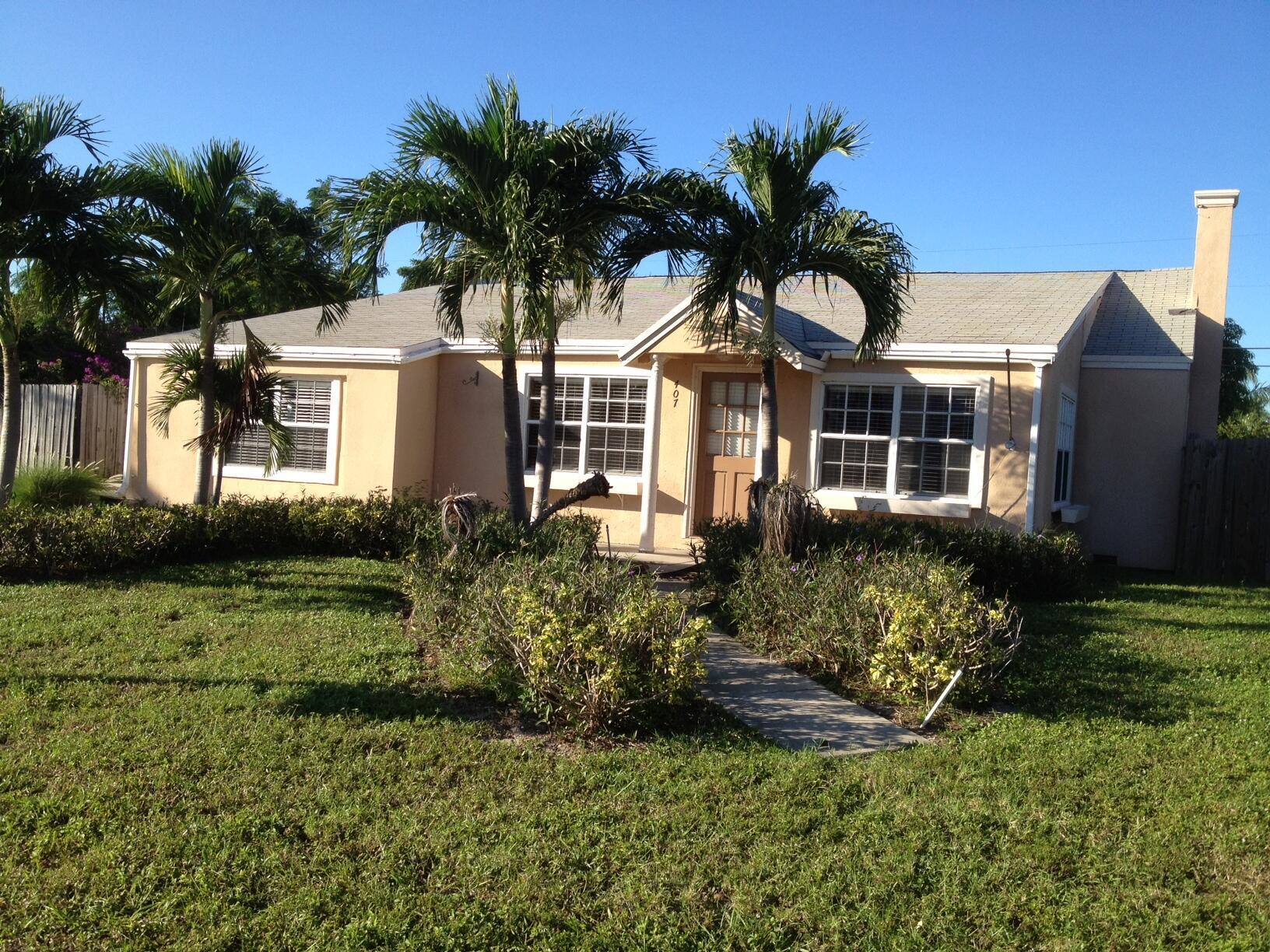 Oldie but a Goodie! Great cash Flow from this Legal 2 Family with 2 separate electric meters!Long term tenants with a spacious 4/2 main house and a 1br 1 bath apartment with private entrance and cozy patio. Large fenced in yard and 2 seperate driveway parking areas.