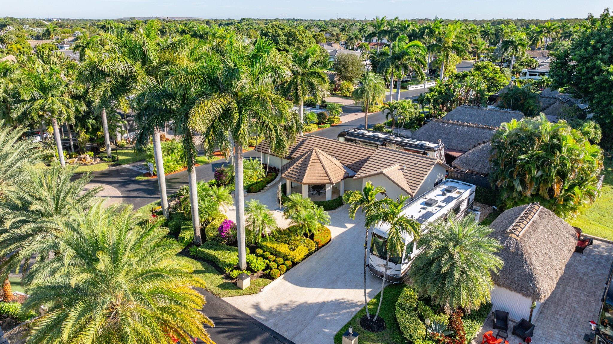 Experience luxury RV living in one of South Florida’s most prestigious and exclusive Class A RV resorts. Situated on one of the largest lots in the community, this exceptional property features a spacious one-bedroom, one-bathroom residence with a full kitchen, a two-car garage, and hurricane shutters throughout. Enjoy beautifully designed outdoor living spaces surrounded by lush landscaping, perfect for relaxing or entertaining. This manned, gated community offers a resort-style lifestyle with a wide array of amenities and activities, including:
A heated resort pool and separate family pool, Pickleball and tennis courts, Billiards room, Clubhouse with seasonal shows and events, And so much more!
Don’t miss your opportunity to own a piece of paradise—schedule your private showing today!