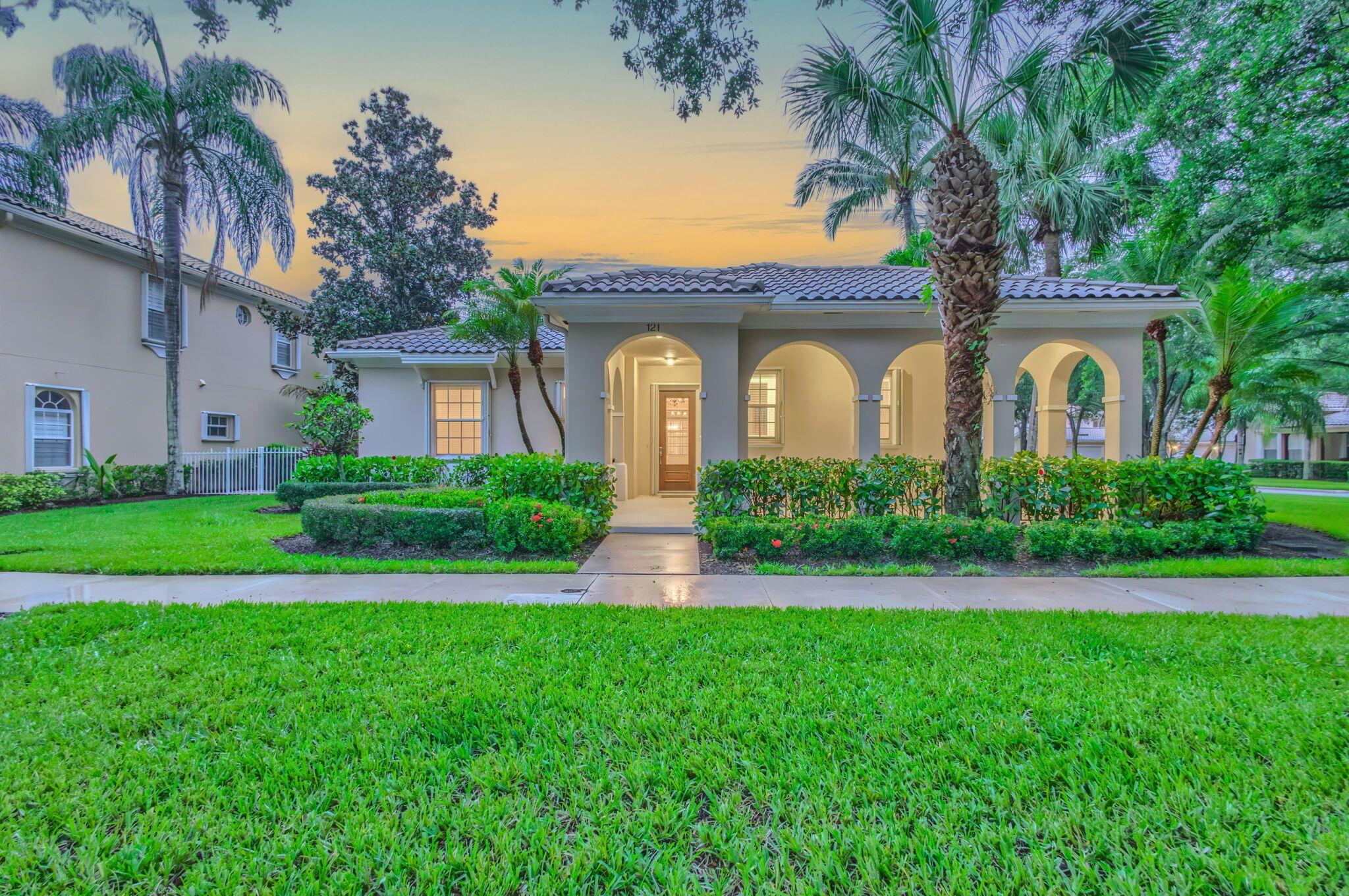 Great Opportunity to Lease a Single Family Pool Home in the Heart of Abacoa! Don't miss this beautifully maintained 3-bedroom, 3-bath single-story home located on a corner lot in the picturesque, tree-lined neighborhood of Tuscany. Just a short stroll from downtown Abacoa's shops, restaurants, playgrounds, tennis center, ball fields, and top-rated schools, this charming home offers the perfect blend of comfort and convenience. Featuring a spacious open floor plan, hardwood and tile floors, crown molding, a bright and airy white kitchen, custom closets & generously sized rooms throughout, it is ideal for both entertaining and everyday living. Whether you're hosting friends or enjoying a relaxing evening by your private pool, you'll feel right at home. Available for immediate occupancy!