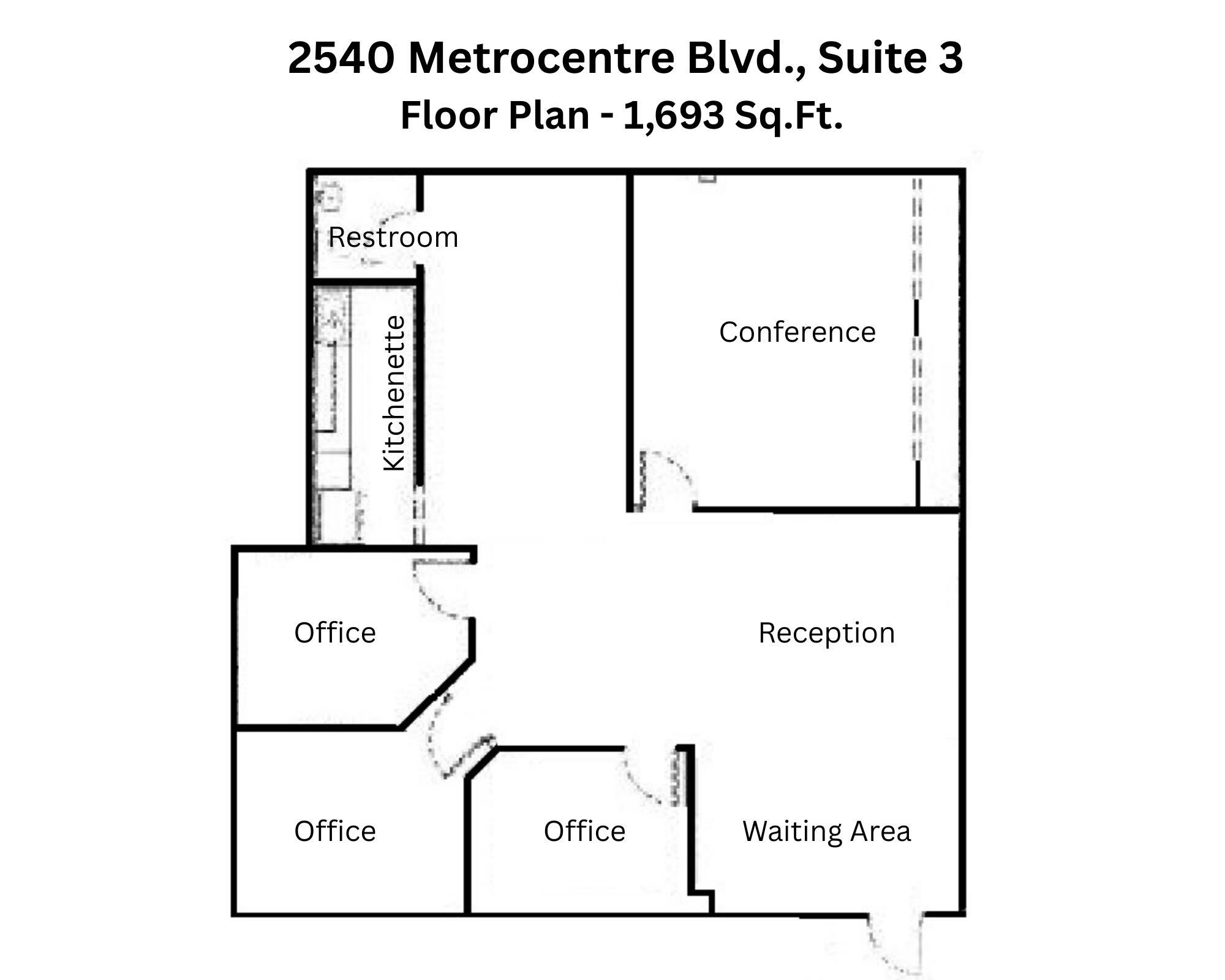 2540 Metrocentre Boulevard #3