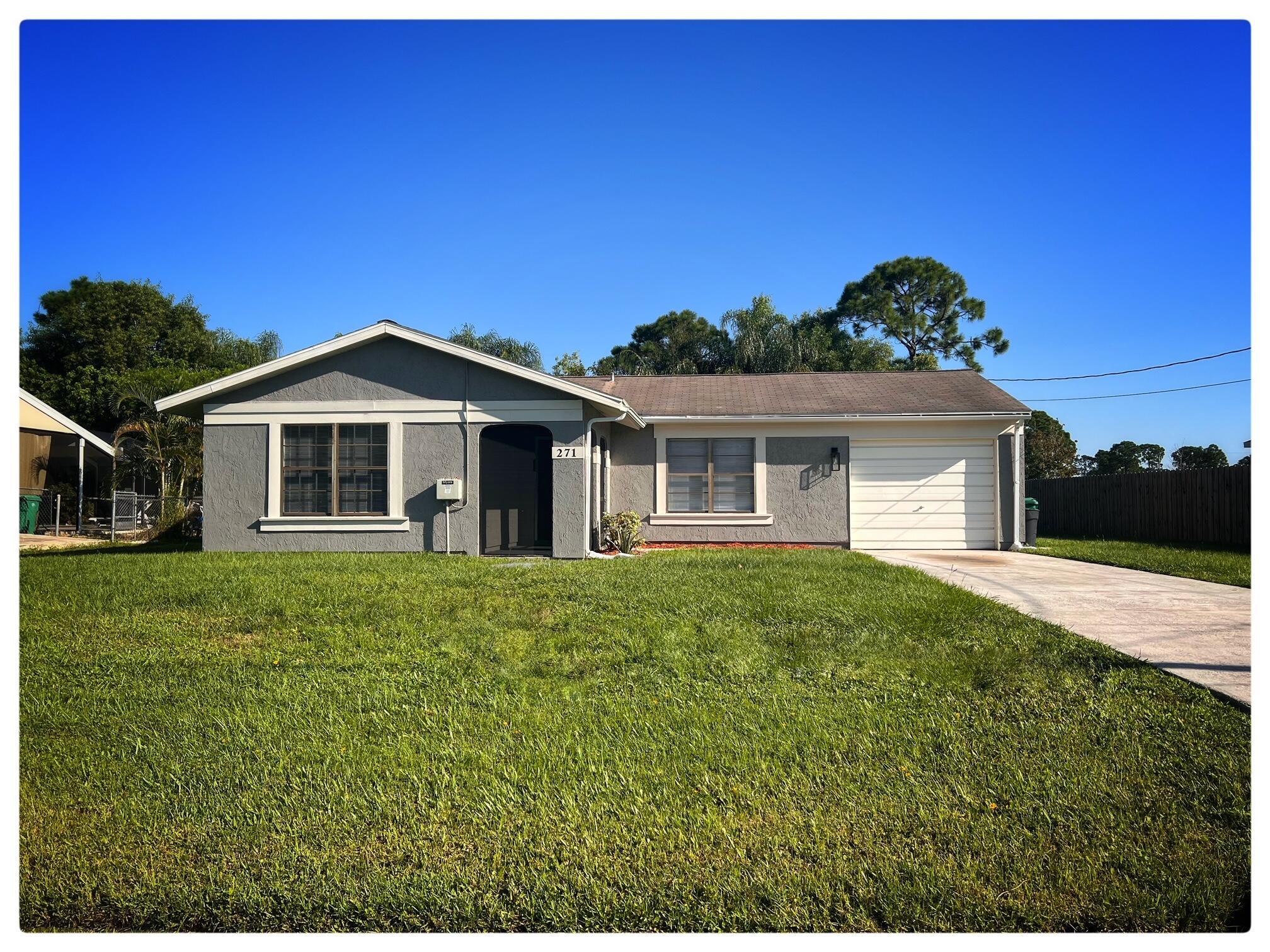 PORT ST LUCIE SECTION 25 - Residential Lease