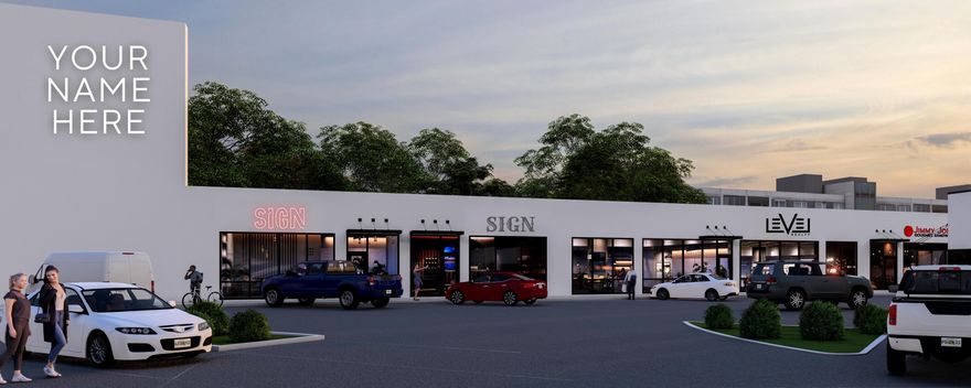 Nearing the completion of a comprehensive exterior renovation, the plaza is being transformed with a fresh aesthetic that breathes new life into this high-visibility corridor. Join a vibrant synergy of brands, including Nothing Bundt Cakes, Force-E Scuba, Downrange Golf Simulator, and Pyra Hot Pilates.