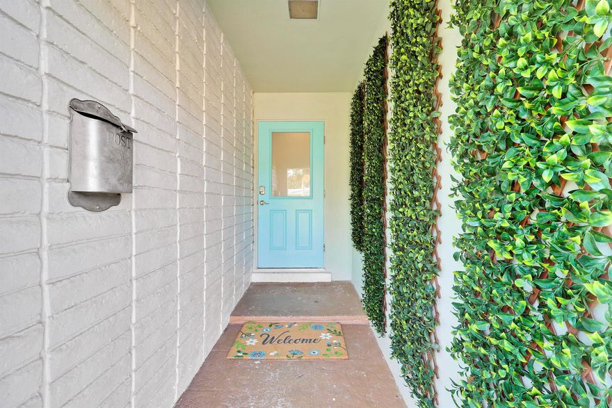 Welcome to this beautifully completely remodeled residence in the highly desirable Village of NPB. This 4 bed 2 bath home offers spacious living with top of the line finishes. Features include hardwood floors, updated kitchen with a large island, a vaulted living room ceiling and a generous dining area. Ideal for families and those enjoying the seasonal South FL lifestyle, this home is designed for effortless living and entertaining. Step into a serene tropical backyard, beautiful framed by colusa hedges offering privacy and a lush setting. Features also include  a covered lanai with a fire pit area and room for a boat or plenty of water toys. Enjoy easy access to Anchorage Park, NPB CC and outstanding dining. No detail was overlooked in this home.