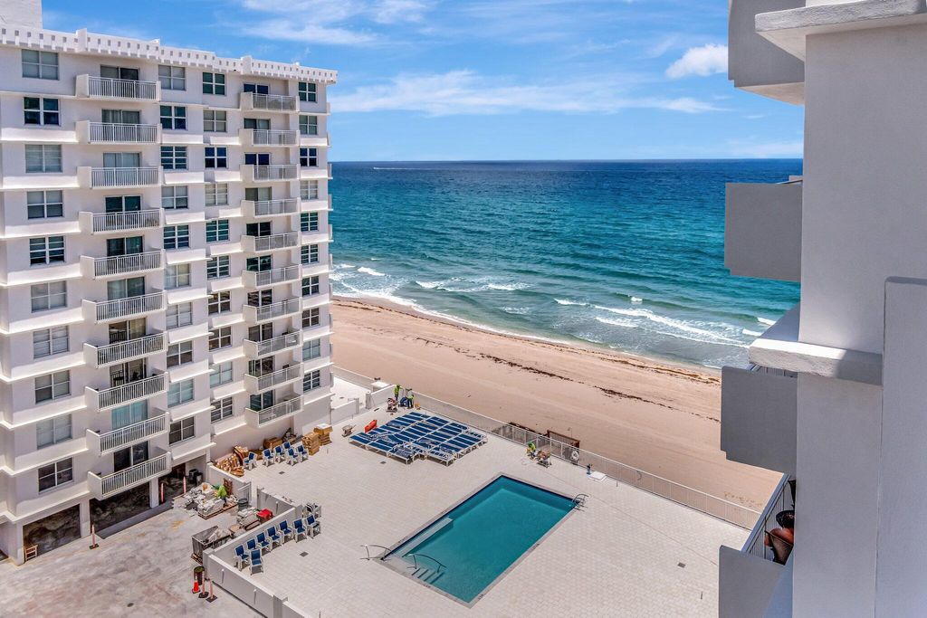 Photo of 4511 S Ocean Boulevard #804, Highland Beach, FL 33487 (MLS # R11088587)