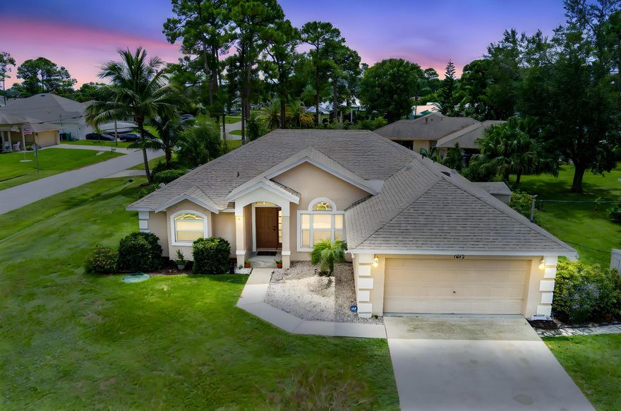 This 3-bedroom, 2-bath home features an open and comfortable layout with plenty of natural light. The master bedroom offers private bath, while additional bedrooms provide space for family, guests or a home office.Enjoy your own outdoor retreat with a screened-in pool and patio, perfect for relaxing or entertaining. Conveniently located near shopping, dinning, and local attractions, this home is ready to make it your own.