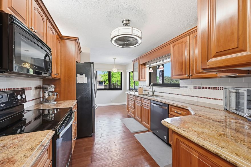 Welcome home to Pine Island Ridge Gardens III where comfort meets breathtaking beauty. This spacious 2 Bedroom 2 Bath condo invites you to start each morning on the beautiful balcony savoring peaceful lake and sweeping golf views. Inside, a thoughtfully designed 2nd-floor unit. layout offers in-unit washer/dryer, open, spacious living space with lots of natural light that feels instantly warm and welcoming, Impact Windows (not sliders) Enjoy resort-style amenities including a clubhouse, gym, sauna and 2 restaurants, (only pay $175 annual dining card). Conveniently located near shopping, dining, places of worship, I-595 & Fl Turnpike. Whether you're greeting the sunrise or unwinding at day's end, this cozy retreat is a place you'll be proud to call Home! This unit won't last-Come See!