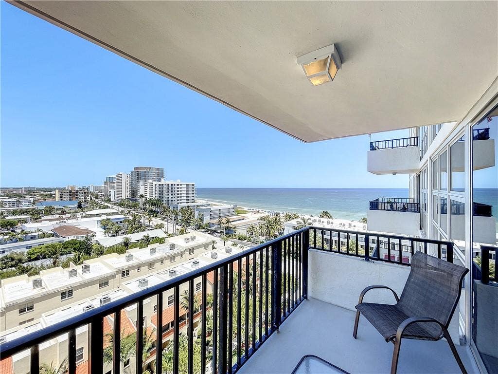 Photo of 531 N OCEAN Boulevard #1207, Pompano Beach, FL 33062 (MLS # B26061952)