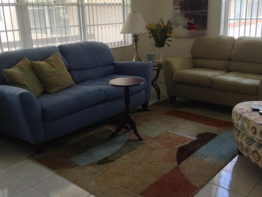 DRASTIC PRICE REDUCTION!!! OWNER SAYS SELL!!!!!ENJOY THE PEACEFUL CUL-DE-SAC SETTING, QUIET TIME ON YOUR BALCONY OR BARBECUE ON THE PATIO WITH YOUR FRIENDS AND NEIGHBORS. THIS 1 BEDROOM 1.5 BATH APT IS COMPLETELY TILED AND TASTEFULLY FURNISHED. IT OFFERS A STEP IN SHOWER, LIKE NEW APPLIANCES AND CENTRAL A/C.
CENTURY VILLAGE IS A BEAUTIFUL TROPCAL 55+ COMMUNITY WITH OVER 7500 CONDO AND VILLAS AND FULL AMENITIES INCLUDING A FIRST CLASS RESORT STYLE CLUBHOUSE WITH 1200 SEAT THEATER FOR SHOWS AND MOVIES, GAME ROOMS WITH CLASSES AND CLUBS TO MEET AND SOCIALIZE WITH YOUR FRIENDS. CENTURY VILLAGE OFFERS A LIFESTYLE THAT IS FUN AND AFFORDABLE WITH GORGEOUS LAKES AND LAGOONS FOR BOATING AND ENJOYING THE OUTDOORS! THE HEALTH AND FITNESS CENTERS OFFER THE FINEST EQUIPMENT AND A RESISTANCE POOL. THE HEALTH CLUB OFFERS YOGA, TAI CHI AND ZUMBA CLASSES AND YOU CAN WORK OUT WITH CONFIDENCE KNOWING THERE IS MEDRICAL FACILITIES RIGHT ON THE GROUNDS, A WALGREENS PHARMACY, HAIR SALON & MORE!!! COME TAKE A LOOK, YOU'LL BE GLAD YOU DID!