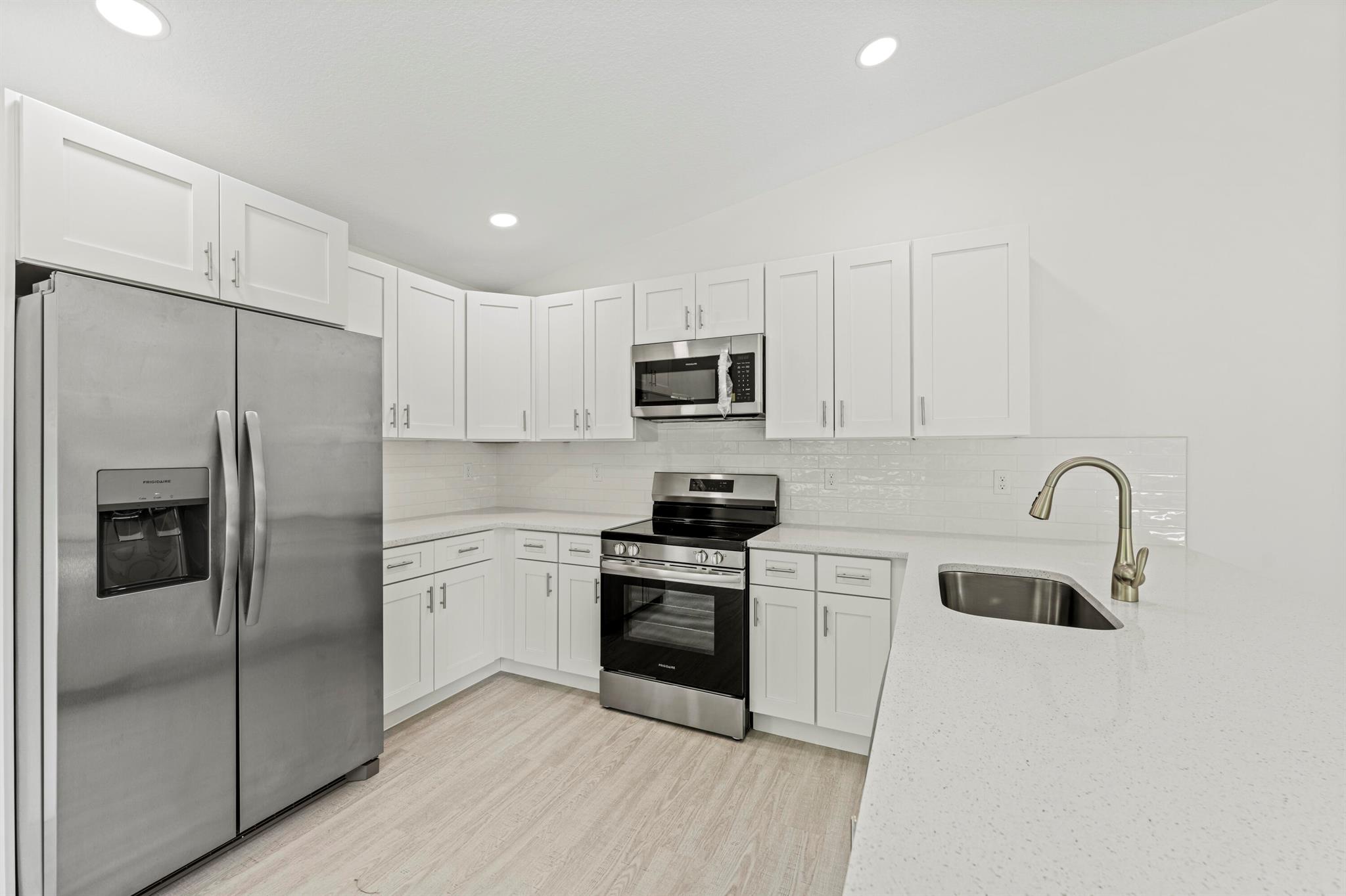 BRAND NEW BUILD JUST COMPLETED AND READY FOR YOU TO ENJOY. THIS 3 BEDROOM 2 BATHROOM HAS ALL TOP OF THE LINE FINISHES. RENT INCLUDES MONTHLY YARD MOWING. DESIRABLE LAKEWOOD PARK COMMUNITY EASY FREEWAY ACCESS. CLOSE TO SHOPS, SCHOOLS AND JUST MINUTES FROM DOWN TOWN AND THE BEACH. Features include an open concept kitchen, dining, living room area. Quartz counter tops with snack bar & SS appliances add to the modern touches. Luxury vinyl flooring throughout. Metal Roof & Impact Glass windows for peace of mind. Call today ready for immediate occupancy.