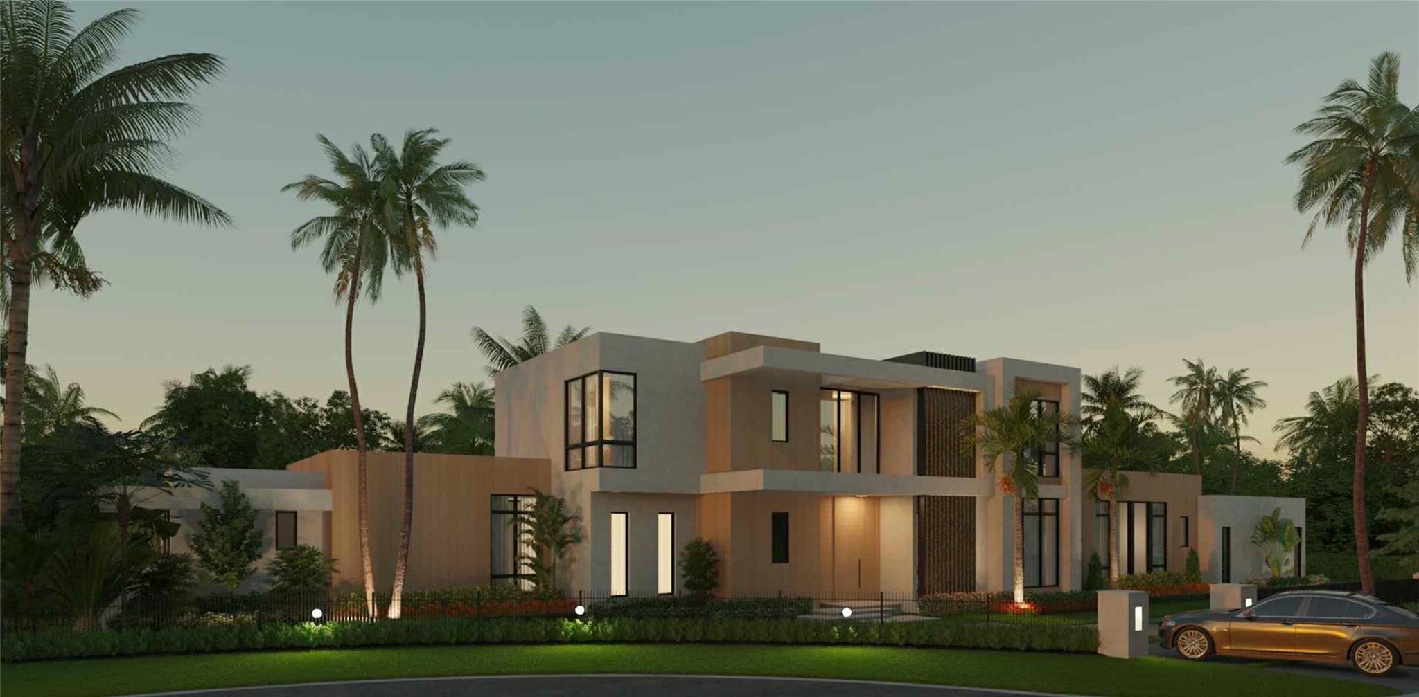 New construction home located in Plantation Acres Estates, a brand-new community of 5 custom estate homes with
each home on a builder’s acre and privately gated. Each home was designed by very well-known architect Randall
Stofft. This elegant modern home offers 6 bedrooms plus an oversized club room with a separate office and theater.
6 full bathrooms, 2 half bathrooms. 2 wall mounted fireplaces that you will be able to enjoy from the open formal
living room and family room. 4 car garage, 3 A/C zones and impact windows. Home will be consistent with many
remarkable details and finishes. Owner’s suite on the first floor with his and hers very spacious built-in closets. *See Supplements for more information*