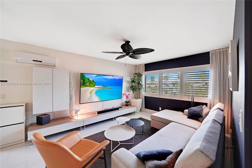 Fully renovated and move-in ready! This bright and stylish 1-bedroom, 1-bath condo is located just minutes from the beach and the popular Gulfstream Park Casino. Enjoy peace of mind with full hurricane-impact windows, plantation shutters throughout, and new stainless-steel appliances. The kitchen features modern finishes, complemented by a tankless water heater and energy-efficient A/C SPLITS 6 MONTHS OLD in both the living room and bedroom for year-round energy efficient comfort.

Located in a 55+ community, this residence is perfect for seasonal or full-time living. The building offers low HOA fees, on-site laundry, storage, a heated pool, and an elevator for convenience.

Newly renovated, turnkey.. MOVE IN READY. Desired coastal retreat in South Florida.