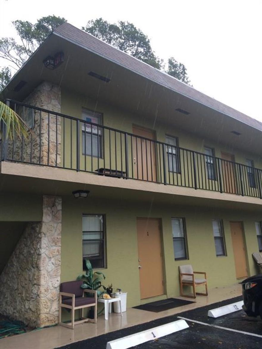 ** PLEASE READ ALL REMARKS AND SEE ALL ATTACHMENTS** NICE STUDIO APPARTMENT WITH FULL SIZE KITCHEN, TILE FLOORS, BATH AND INDIVIDUAL ELECTRIC METER. LAUNDRY ROOM AND PRIVATE POOL FOR THE BUILDING AVAILABLE. UNIT HAS WALL A/C. AVAILABLE FOR IMMEDIATE OCCUP ANCY. FUNDS REQUIRED ARE EQUAL TO 3 MONTHS OF RENT (FIRST & LAST MONTH RENT PLUS 1 MONTH SECURITY DEPOSIT). MUST HAVE CLEAN CRIMINAL RECORD AND NO PAST EVICTIONS. NO PETS ALLOWED. WATER/SEWER AND PEST CONTROL INCLUDED IN RENT.