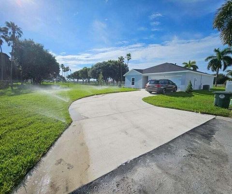 A home in Belle Glade