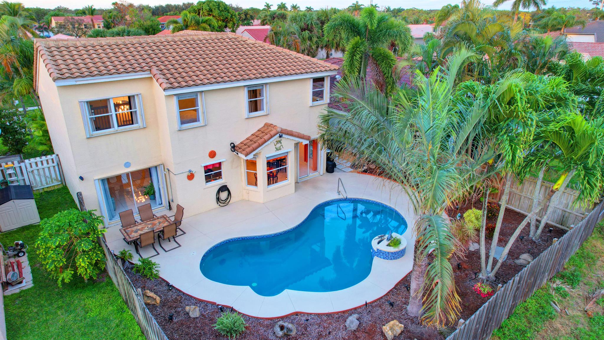 Fabulous Completely Renovated 3 BR + Loft or BR 4/2.5 BA, Custom Pool Home in the heart of sought after gated Nautica Community! Home features Custom Solid Med. Wood Cabinetry Throughout, Glass Accents in Kit, Granite, Chef's Cook Island, Recently Painted, Roof 3 yrs, AC 2022, H2O 2023, W/D 2021, Recent Kitchen Appl., Custom Marble Baths,Open Layout Overlooking Priv. Pool w/Fenced Yard, Brand New Salt Cell & Htr., Neutral Tile on Main, Loft can be BR 4, Bamboo Floors Upper, Auto Sprinklers, More- Community offers Pool, Clubhouse,Fitness, Tennis, Pickleball, Playground, Basketball, Biking, Walking. Low HOA. Close to Shopping, Dining, Downtown Delray, Hwy, Beaches, More. This Meticulously Maintained Home Can be Yours. Great home for Entertaining! Call Now to Schedule a Private Tour Today!