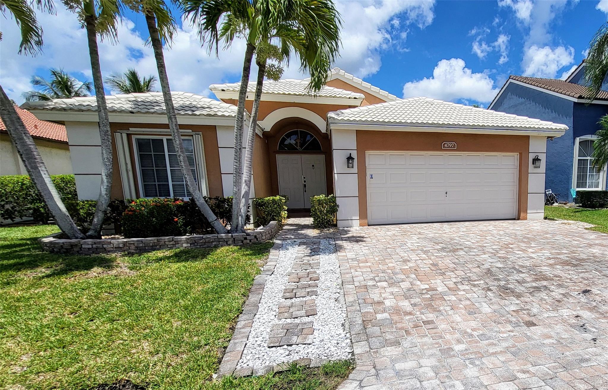 JUST MOVE RIGHT IN THIS FULLY RENOVATED WELL MAINTAINED 4 BEDROOM 2/1/2 BATH. NEW AC. SCREENED POOL/SPA AND PATIO REMODELED LAST YEAR INCLUDING POOL AND SPA SURFACE, MARBLE COPING, GLASS TILE, STAMPED CONCRETE, SALT SYSTEM POOL EQUIPMENT, NEW SCREENS AND KIDS FENCE. FRENCH DOOR LEADS TO THE HUGE FLORIDA ROOM WITH SUN SHADES IN EACH 12 WINDOWS, SPACIOUS MASTER SUITE HAS A SLIDING DOOR GOING TO THE POOL AREA, CUSTOMIZED WALK IN CLOSETS. WHIRLPOOL JETTED TUB WITH LIGHTS AND SEPARATE SHOWER IN THE MASTER BATH. IMPACT WINDOWS AND DOORS, HURRICANE SHUTTERS. EAT-IN KITCHEN MAPLE CABINETS GRANITE COUNTERTOPS. FORMAL DINING AND LIVING, 14 FT FAMILY ROOM. BONUS LARGE CLOSET IN GARAGE. PRIVACY FENCE. NO NEIGHBORS IN THE BACK. BEAUTIFUL NEIGHBORHOOD, GREAT LOCATION! TENANT OCCUPIED UNTIL NOV 1, 2025