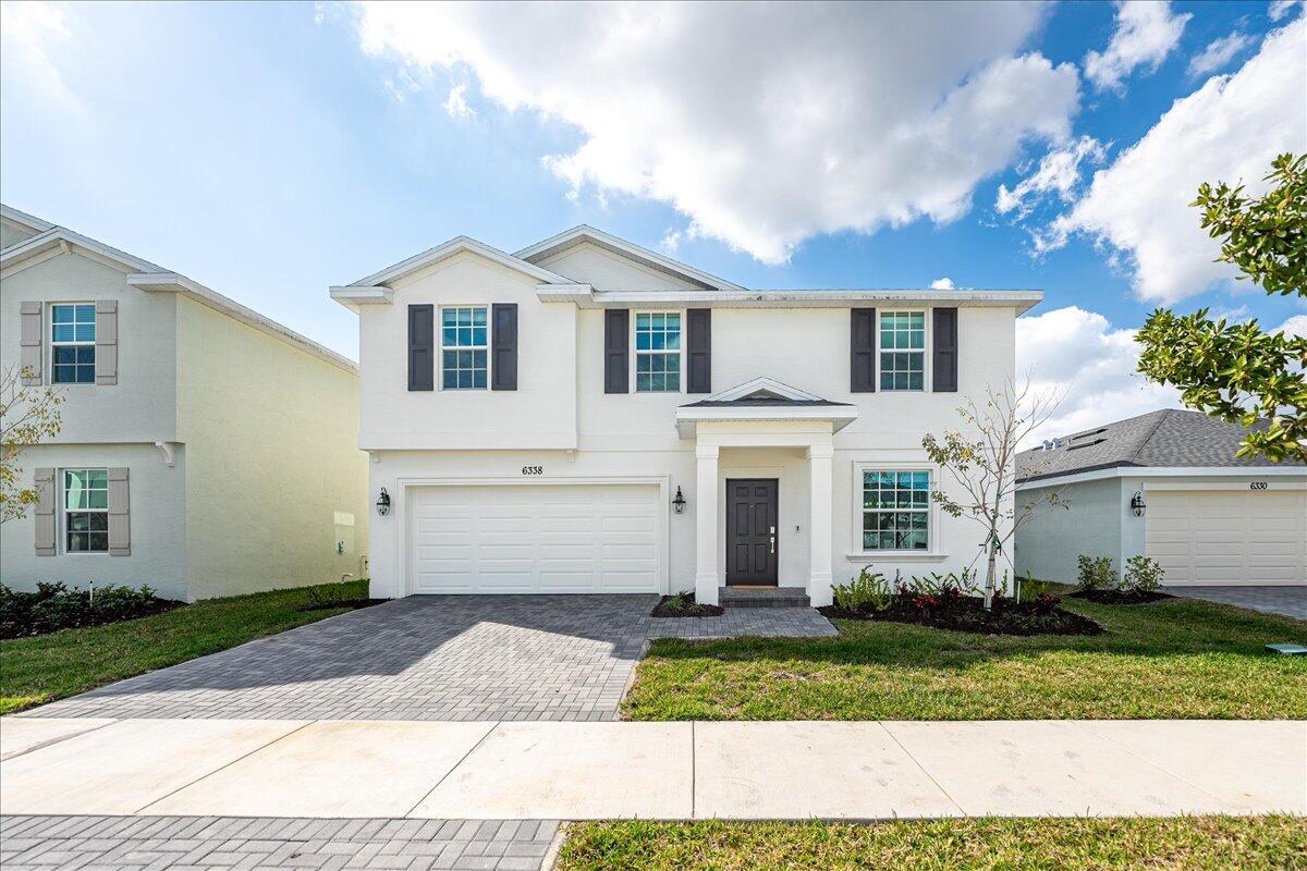 *Brand New, Never Occupied 4-Bedroom Home in Gated Community!** This stunning two-story, 4-bedroom, 2.5-bath home offers an open-concept layout. The first-floor has a den/ office with beautiful accents and lots of light. Second floor features all 4 bedrooms and a cozy loft. Enjoy outdoor leisure on the ready-to-use patio. The home includes a convenient two-bay garage, stainless steel appliances, a gas range, quartz countertops, upgraded light fixtures, and a Ring doorbell system. **Neighborhood includes a beautiful clubhouse, fitness center, community pool, pickleball courts, playground, and more! This is an incredible opportunity to make this beautiful house in this lovely neighborhood your home!