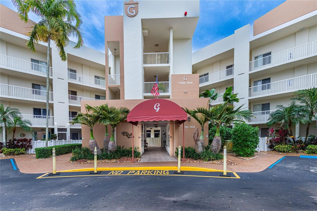 Photo of 7770 Trent Drive #302, Fort Lauderdale, FL 33321 (MLS # F10548523)
