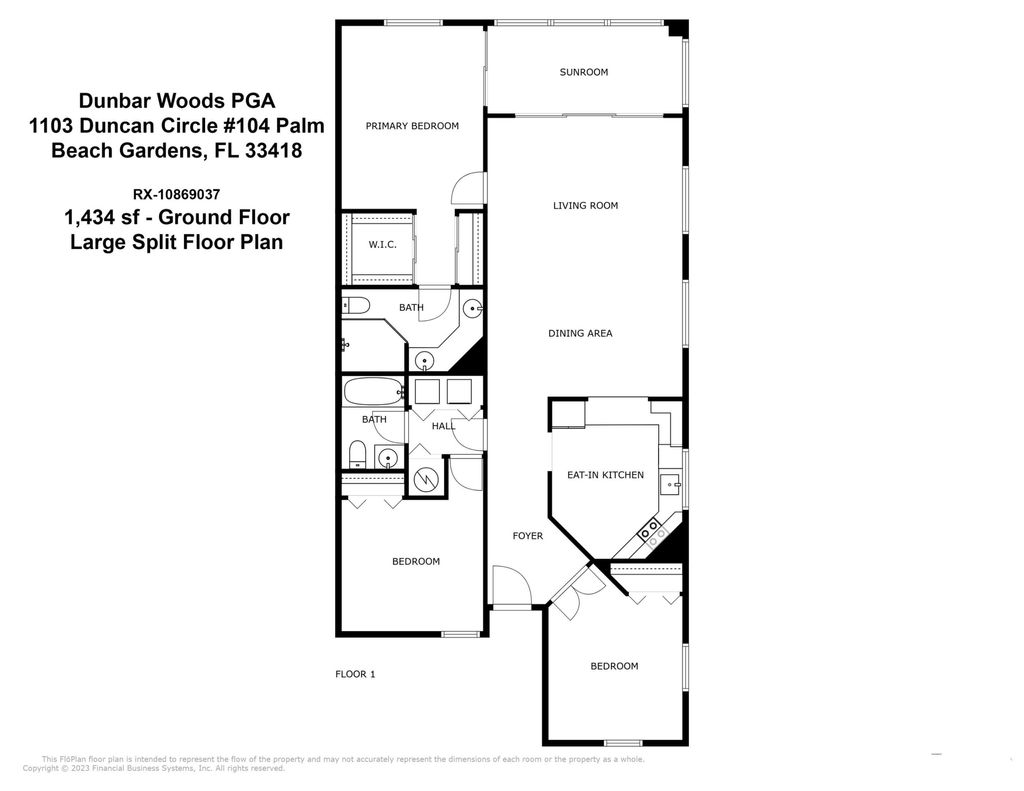 Photo of 1103 Duncan Circle #104, Palm Beach Gardens, FL 33418 (MLS # R11141651)