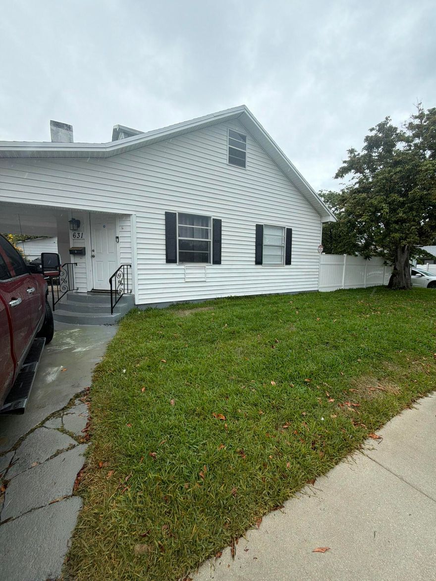 Come see this charming and nicely renovated single family home in convenient location in West Palm Beach. Perfect for Investors and First Time Home Buyers as well! This fully renovated 2/2 home has all new sod in the front yard, new sprinkler pump, and fully walkable attic with electricity which could be used for additional living space or bedrooms. Big yard with fruit trees and a Huge Detached 20X30 3 Bay Garage/Shed which has AC and electricity and all new concrete. This property truly is one of a kind and won't last.