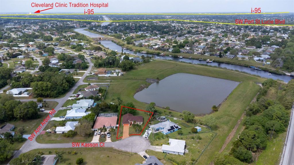 Photo of 2812 SW Kasson Court, Port Saint Lucie, FL 34953 (MLS # F10427988)