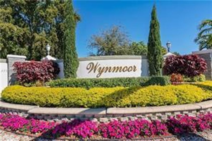 This is your Golden Opportunity to have a gorgeous newly furnished, updated 2/2 with a serene lake view, in fabulous Wynmoor Village ( 55+ HOPA). Please note: The shell mirror in the living room, painting in the primary bedroom, and personal items in the main walk-in closet are not included in the sale.