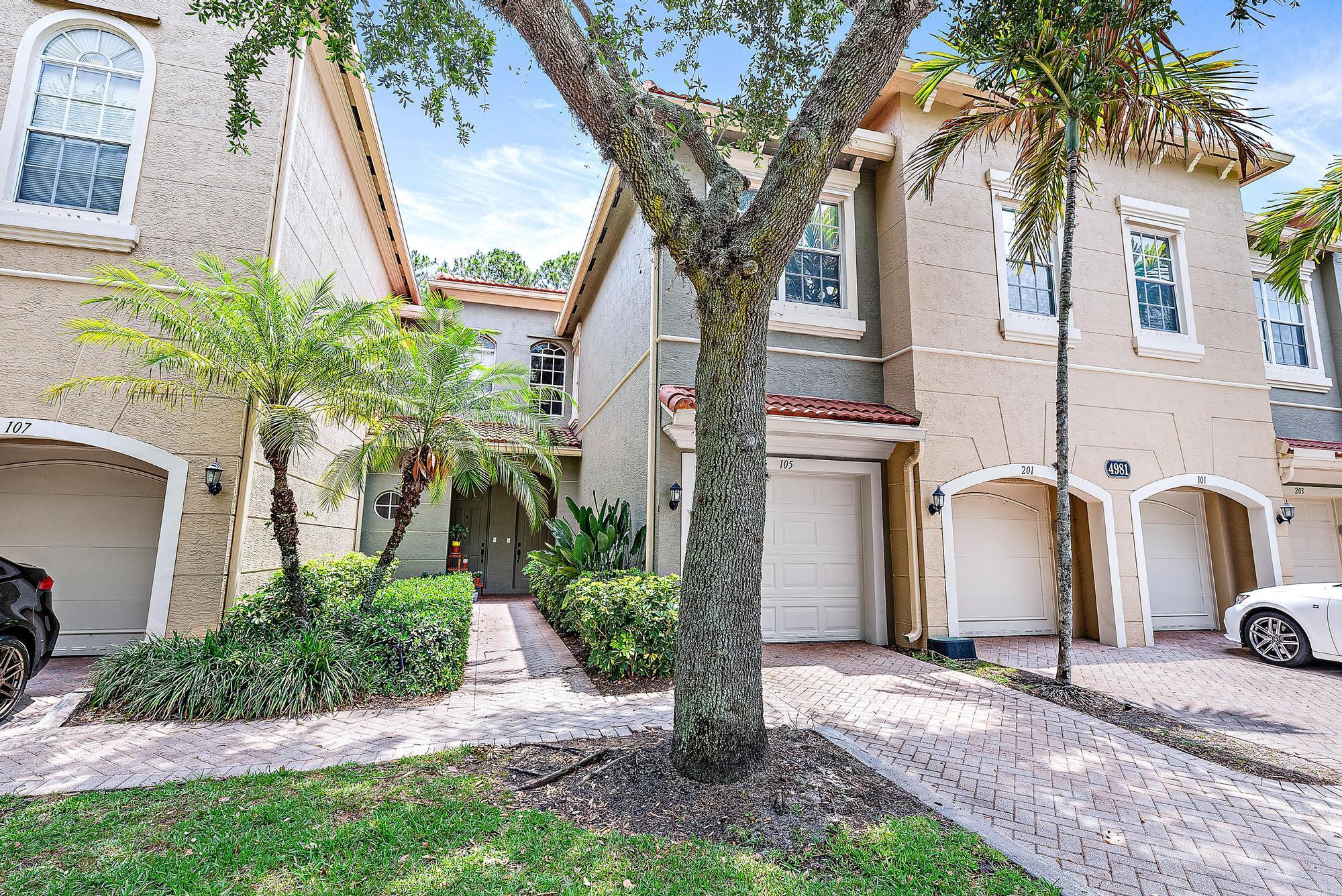 Introducing a rare gem in the heart of Palm Beach Gardens! This stunning 3 bed, 2.5 bath property offers the perfect blend of luxury and convenience. Spanning 1,851 sqft, this home boasts a sleek kitchen, breakfast nook, dining room, and living room. The spacious master suite features a walk-in closet, and the entire property is carpet-free, making it easy to maintain. Step outside onto the covered patio and enjoy the serene, quiet surroundings. Located just steps from Alton, this property offers unparalleled access to world-class shopping, dining, and entertainment options. With stainless steel appliances, water, and cable included, this is the ultimate turn-key opportunity for a stylish and hassle-free lifestyle.