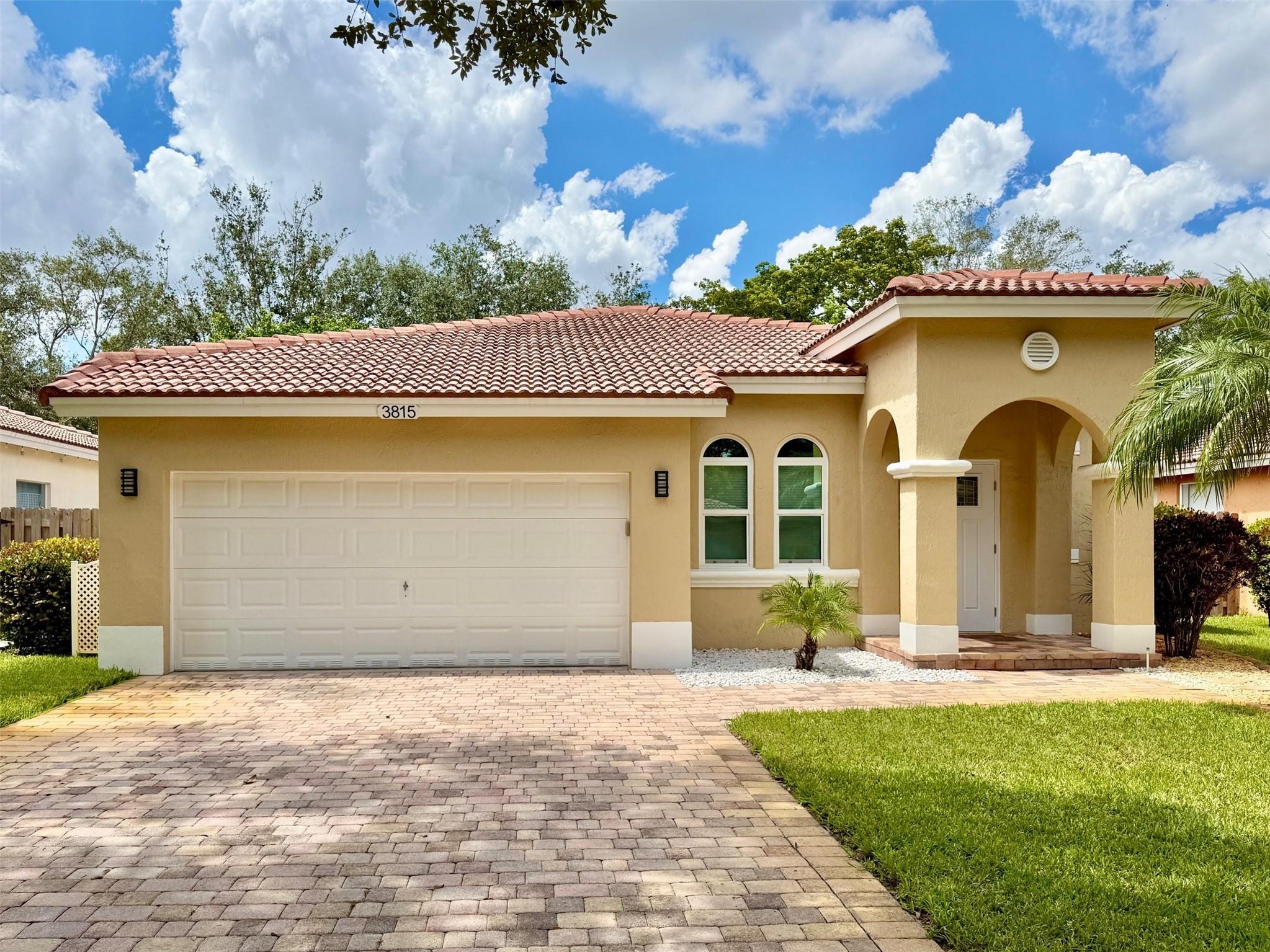 Beautifully Remodeled 3-Bedroom, 2-Bath Single-Family Home Nestled in the Desirable Gated Community of Coquina. Bright & Open Split Floor Plan with High Ceilings, Crown Molding, NEW Lighting & Ceilings Fans. Beautiful Chef Style Kitchen with Custom Cabinetry, Granite Counters, Stainless Appliances including Bonus Room off Kitchen which can be used as an Office. Spacious Master Bedroom Suite, Walk-in Closet, Gorgeous Walk-in Shower & NEW Vinyl Flooring in all Bedrooms. NEW Front Door, Hurricane Impact Windows, Blinds & 2 Sliding Doors. Private Backyard with NEW Expansive Paver Brick Patio & Fence. NEW Diamond Coat 2-Car Garage Floor & Freshly Painted Interior/Exterior. Clubhouse Pool & Playground. Meticulously Maintained Home & Low HOA Fee! VA-Approved & Current Loan Assumable to a Veteran!