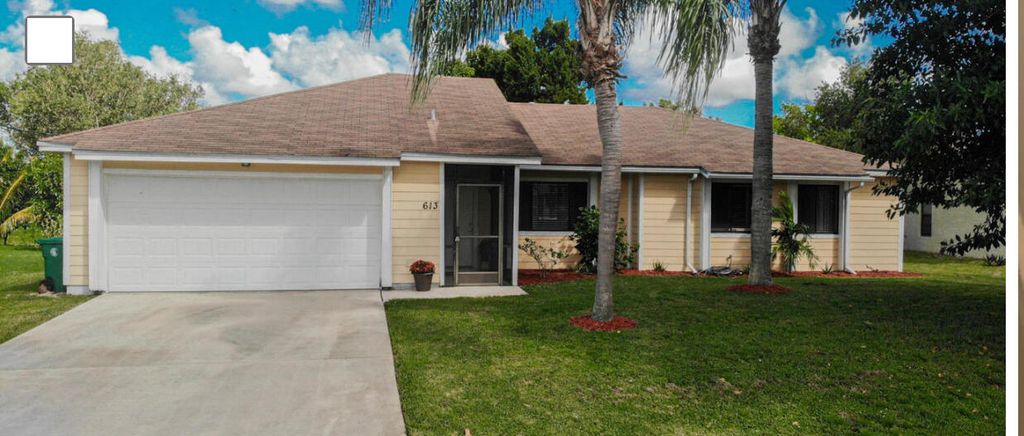 Photo of 613 SW Lucero Drive, Port Saint Lucie, FL 34983 (MLS # R11108469)
