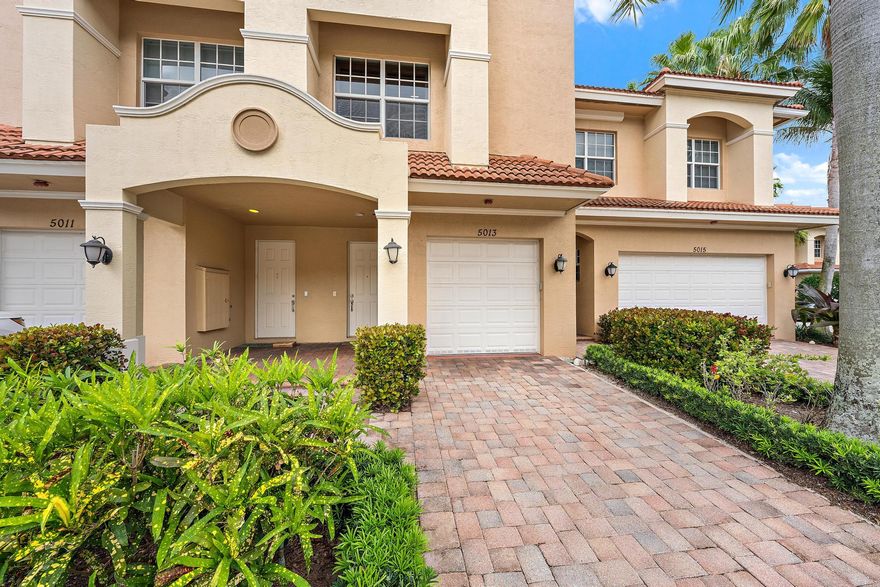 Welcome to this spacious townhome in the gated community of Cielo, ideally positioned near some of Palm Beach Gardens' most convenient dining, shopping, and lifestyle destinations. This well-appointed residence features 3 bedrooms, 3.5 baths, plus a versatile office/den, offering flexible space for work, guests, or everyday living. Inside, you'll find hurricane impact windows, granite countertops, stainless steel appliances, plantation shutters, and a newer AC for added comfort and peace of mind. The thoughtful layout provides generous living space with a blend of function and style. Cielo residents enjoy access to a resort-style community pool and a prime location at the Shops of Donald Ross Village, with restaurants, cafés, and everyday conveniences just moments from home.  Alton Town Center, Downtown Abacoa, The Gardens Mall, and Juno Beach are all just a short drive away, making this an ideal choice for enjoying the best of Palm Beach Gardens living.