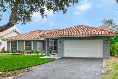 A home in Coral Springs