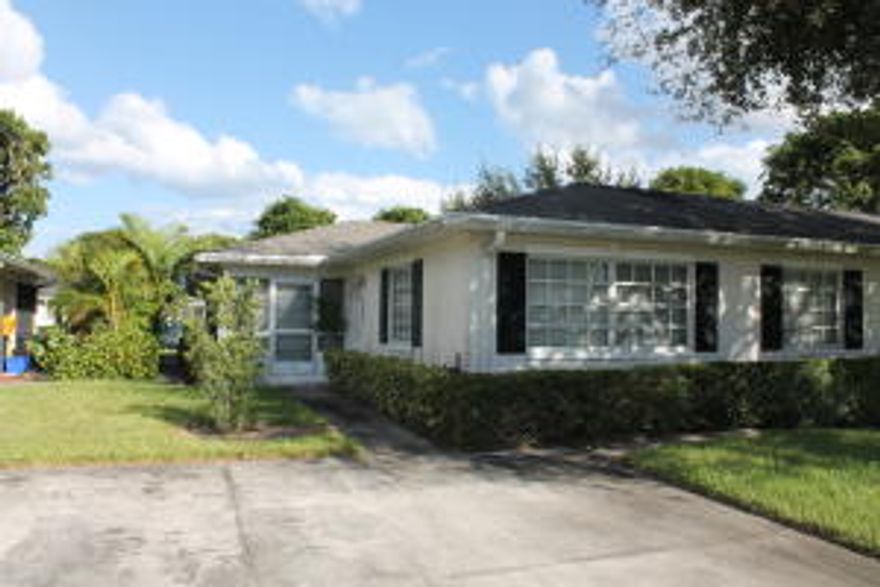 Don't miss out on this well kept 2 bedroom 2 bath unit located in sought after Limetree. The villa is situated near the dead end of the street and away from busy Boynton Beach Blvd.  It is also steps away from one of the 3 swimming pools in the community.  Other amenities include 6 tennis courts, shuffleboard courts, a clubhouse with a billiard room, card room and exercise room.  Limetree also permits 1 pet under 15 pounds and children over age 16. The community also permits a new owner to rent the unit immediately.  The community is close to shopping, entertainment, restaurants, airports, houses of worship and major roads.