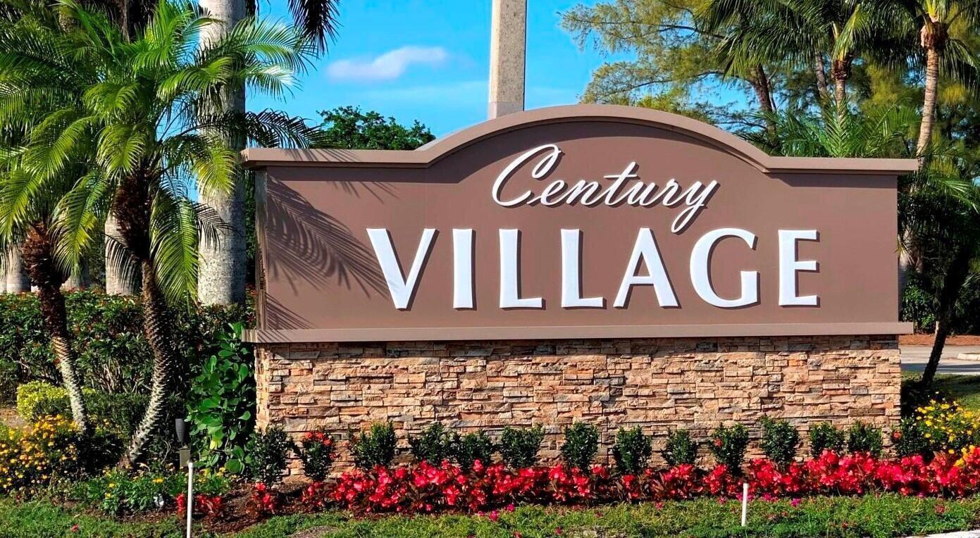 Come and Enjoy Resort Style Living! RENOVATED second floor CORNER unit NOW available for rent. This unit has NO carpeting, central AC, open concept, and an enclosed balcony. Light bright and airy corner unit which was just freshly painted (interior and Florida room), brand new vinyl plank flooring and modern baseboards, and new blinds. Century Village is located right next to the major highway for easy traveling. Conveniently located right near private man gated entrance and the Camden pool. Complimentary bus service, fitness clubs with sauna and pool, movies, dancing, computer club, woodworking... all sorts of available leisurely living options. All measurements and information are approximate and deemed accurate but not warranted by landlord and/or agent.