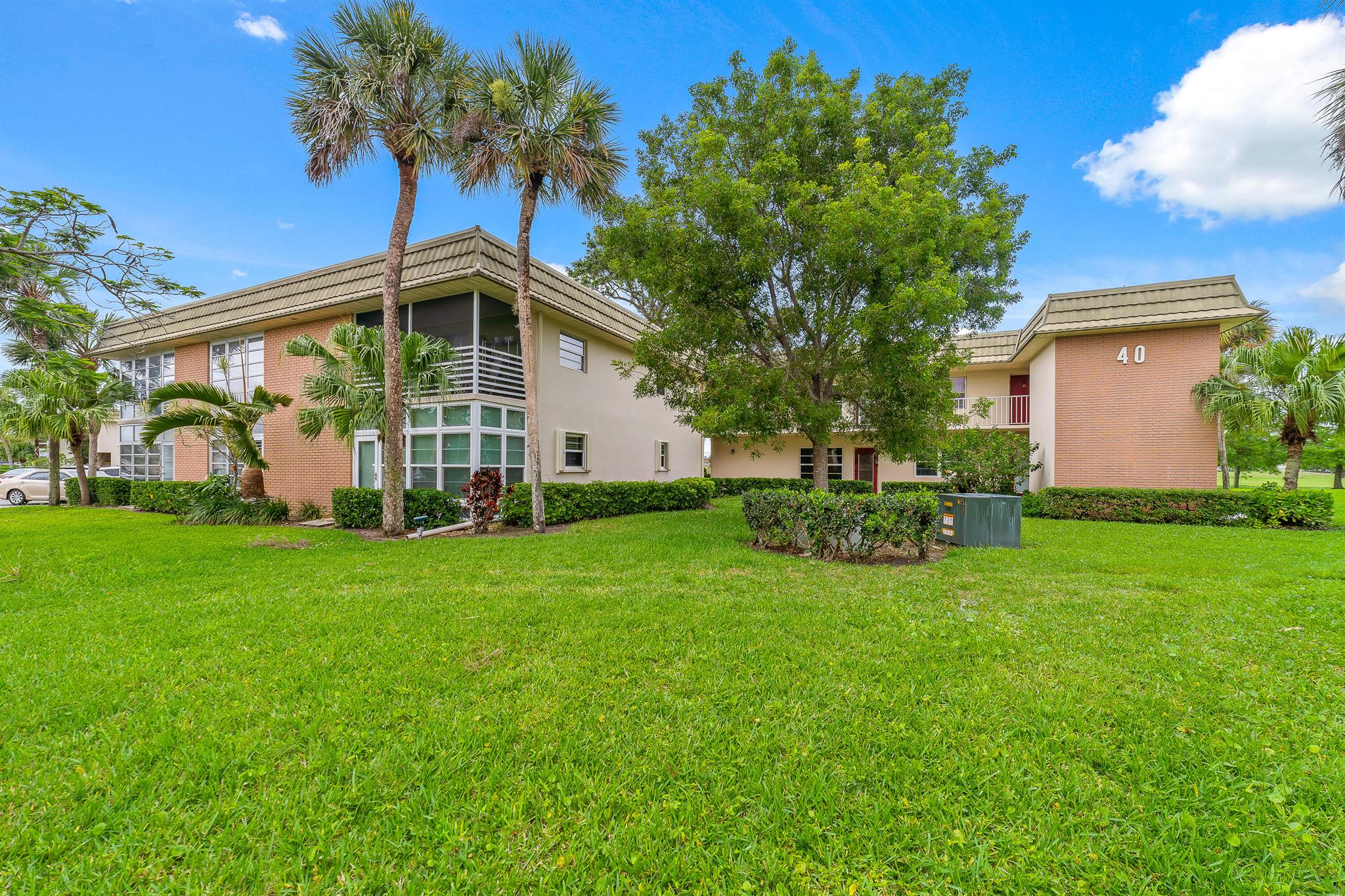 Looking for a cozy and convenient condo in a 55+ community? Look no further than this 1 bedroom, 1.5 bath unit that is ready for you to move in. This condo has accordion shutters, fresh paint, no carpet, and a rare in-unit washer and dryer. You will love the amenities and activities that the community offers, such as a pool, clubhouse, shuffleboard, and more. You will also enjoy the proximity to the beach, shopping, restaurants, entertainment, and more. Don't miss this opportunity to own this charming condo in a great location. Room sizes approximate. Buyer must verify.