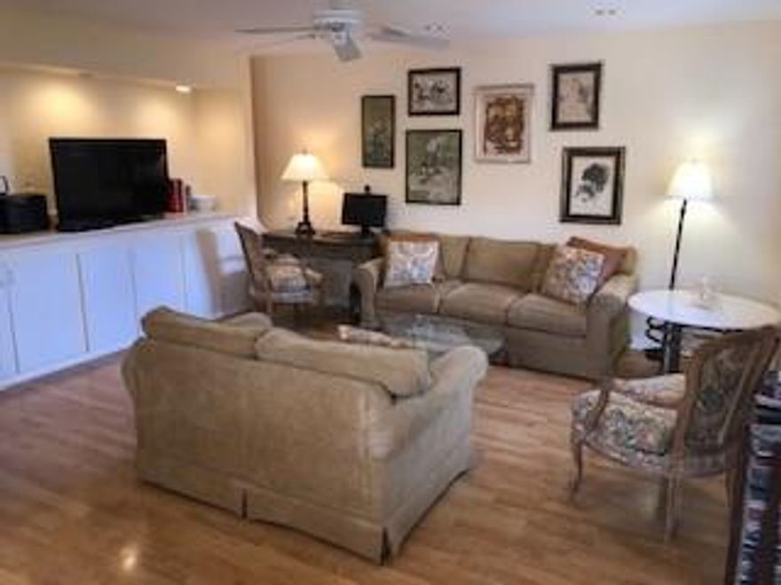 Brittany area of King's Point 2nd floor condo near Monaco Pool and Main Clubhouse with updates to kitchen, baths, and floors.  Walk in shower, tub, all appliances stay. W/D 2019!  Nice built-in storage in living room. Great natural light from 3 sides of this unit.  Never-ending entertainment options at the club.  Updated swimming pools and clubhouse ready for you to enjoy in this active senior community.