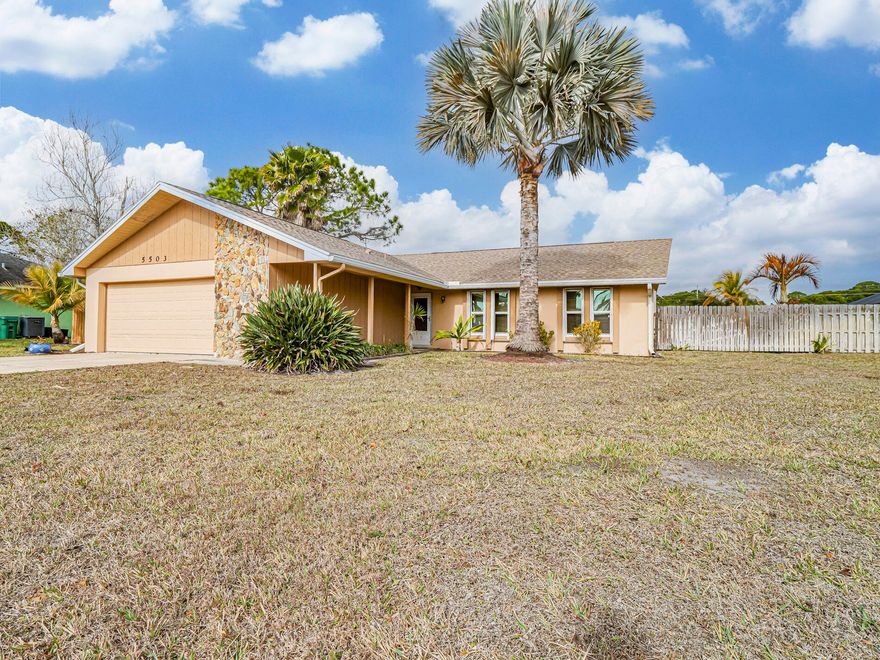 Welcome home! This 3 Bed, 2 Bath Ranch in Fort Pierce is all about easy Florida living. With a new roof, impact windows, and a huge kitchen, you're ready to move in and start making memories. Relax on the screened porch or enjoy the massive backyard -- no HOA, quiet street, and a location that can't be beat!