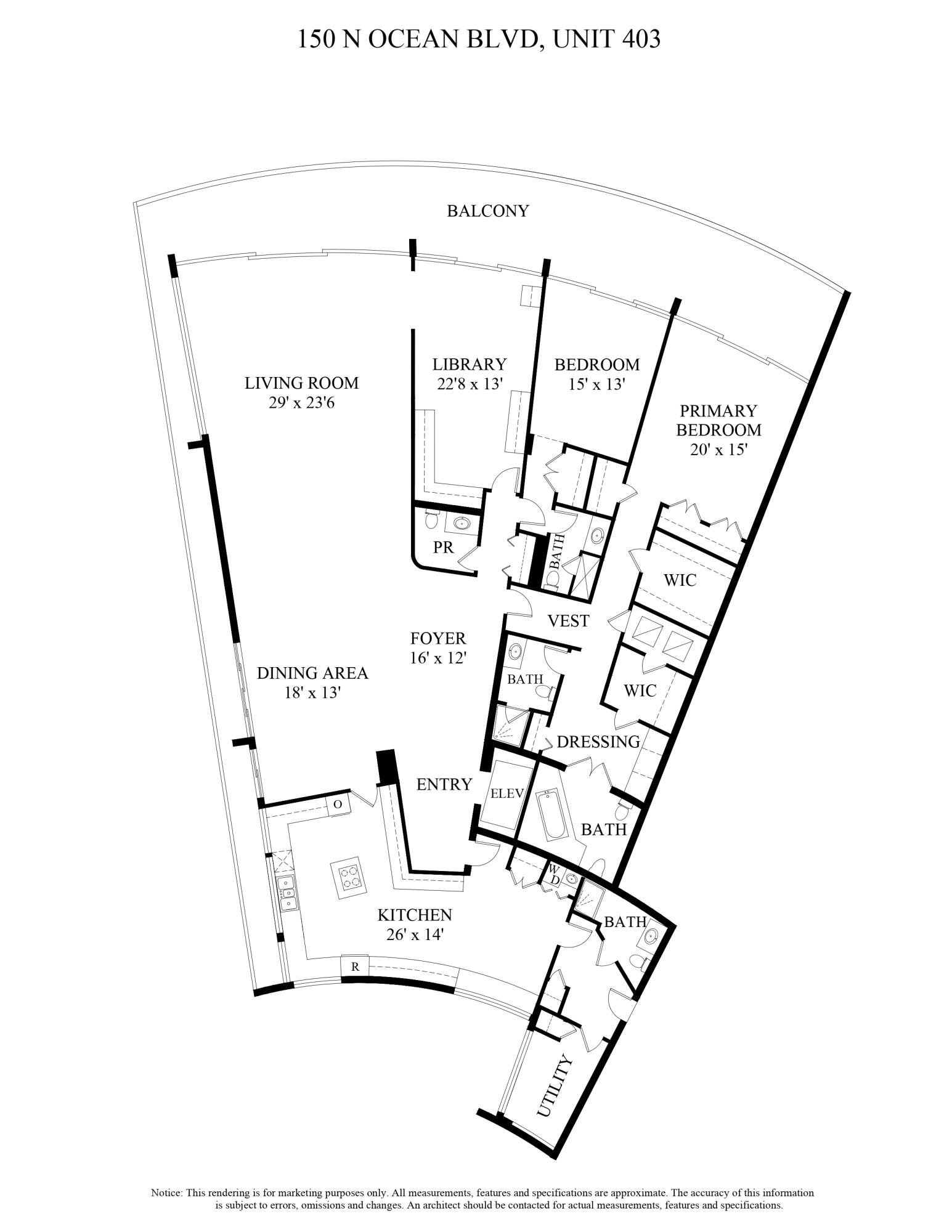 NUMBER ONE NORTH OCEAN CONDO - Residential