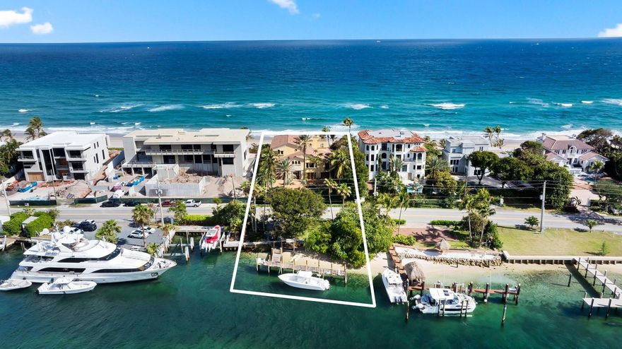 Welcome to 955 Hillsboro Mile, a Spanish style Mediterranean single-family residence nestled in the prestigious Hillsboro Beach community of Florida. Built in 1964 and updated in 2006, this expansive home offers approximately 8,980 square feet of living space, featuring 6 bedrooms and 5 bathrooms.
Situated on a 0.45-acre lot, the property boasts a prime location along the scenic Hillsboro Mile, also known as “Millionaire’s Mile,” renowned for its luxurious oceanfront estates. The residence provides ample space for both relaxation and entertainment, with generously sized rooms and a layout that captures the essence of coastal living.