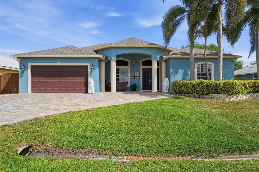 Beautifully upgraded 4BR/3BA/2CG POOL home in Port St. Lucie featuring a NEW ROOF (2025) and NO HOA! This spacious 2,609 sq ft home offers a desirable split floor plan with a private in-law suite - perfect for guests or multi-generational living. Bright, open living areas flow seamlessly to a private, fully-fenced and landscaped screened-in pool, ideal for enjoying the Florida lifestyle. Loaded with extras and thoughtful features throughout. Conveniently located near shopping and dining at Darwin Square, with easy access to Interstate 95, Tradition, Boat Ramps, Golf Courses, and Beaches.